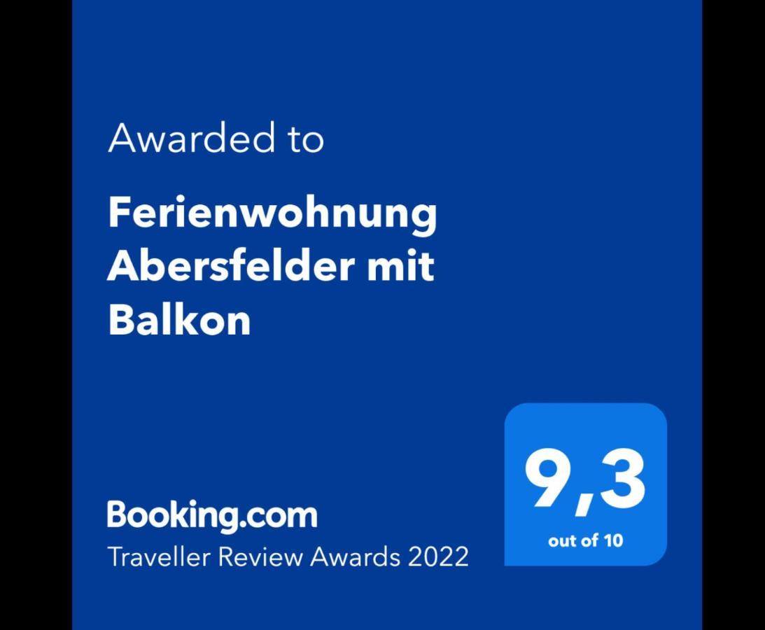 Ferienwohnung Abersfelder Mit Balkon Wildflecken Extérieur photo