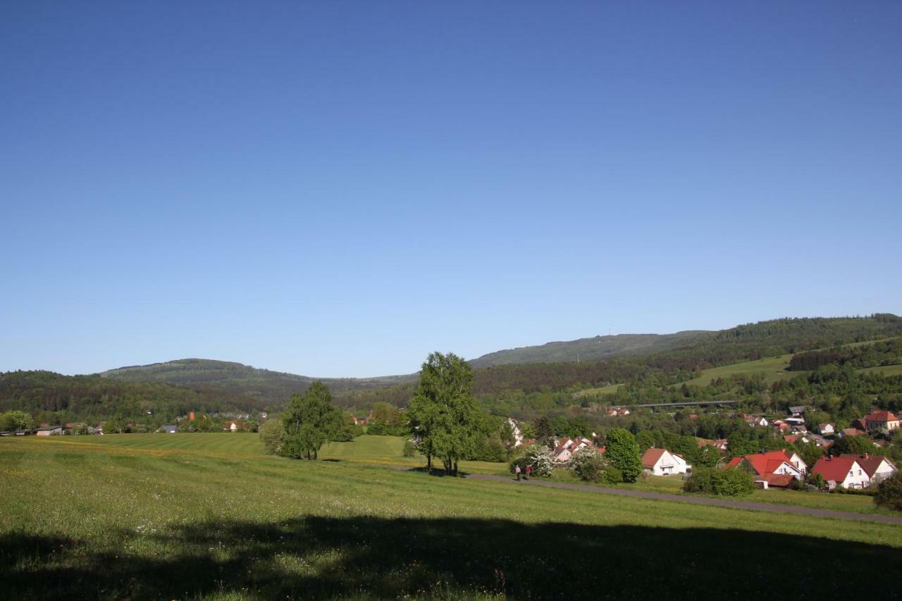 Ferienwohnung Abersfelder Mit Balkon Wildflecken Extérieur photo