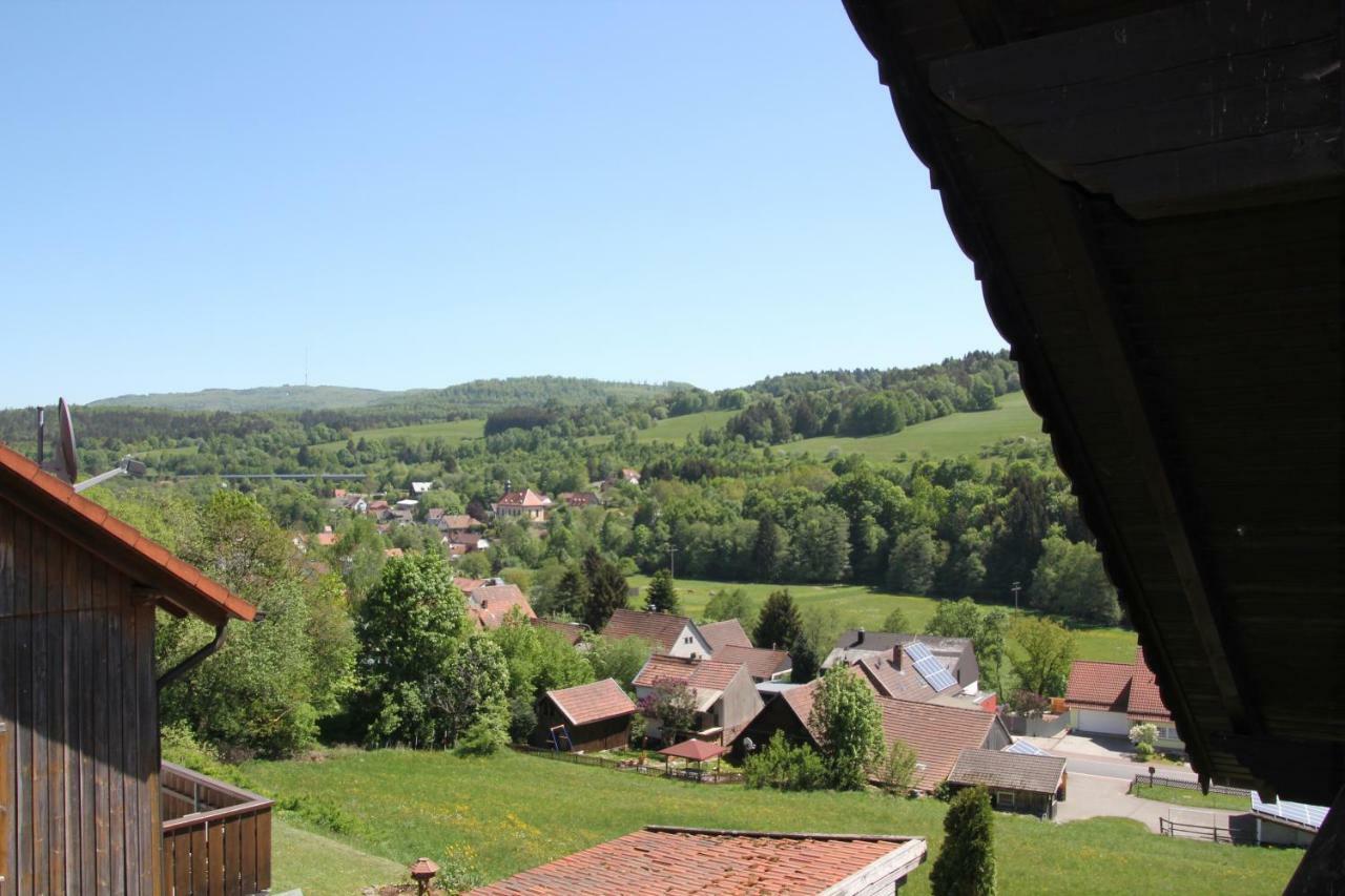 Ferienwohnung Abersfelder Mit Balkon Wildflecken Extérieur photo